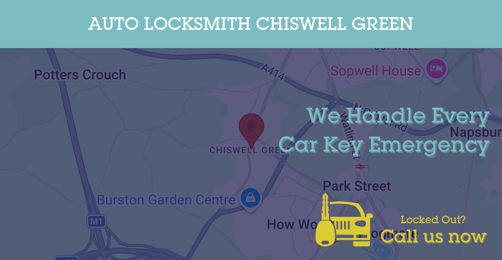 Auto Locksmith Services in Chiswell Green - AL postcode