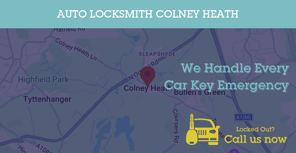 Auto Locksmith Services in Colney Heath - AL postcode
