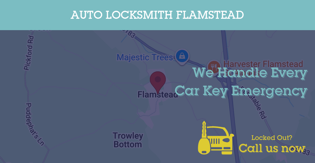 Auto Locksmith Services in Flamstead - AL postcode