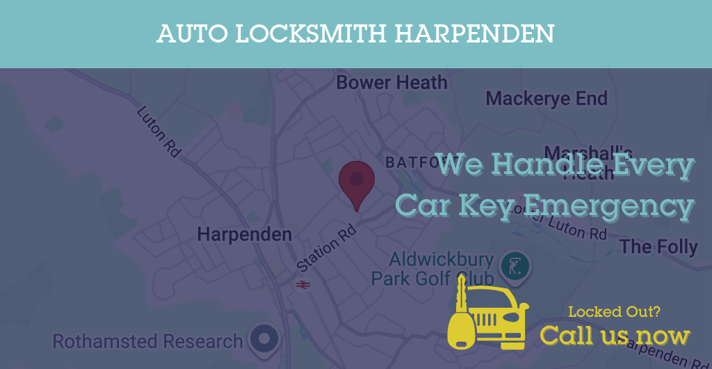 Auto Locksmith Services in Harpenden - AL postcode