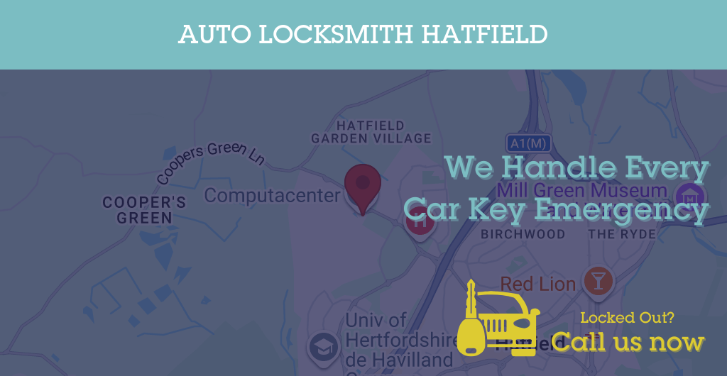 Auto Locksmith Services in Hatfield - AL postcode