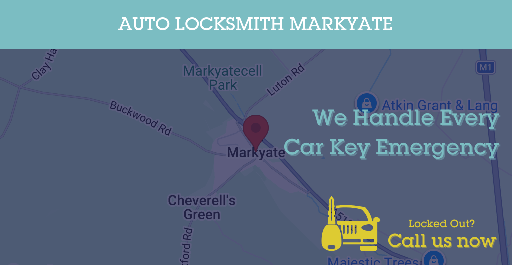 Auto Locksmith Services in Markyate - AL postcode