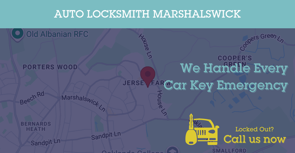 Auto Locksmith Services in Marshalswick - AL postcode