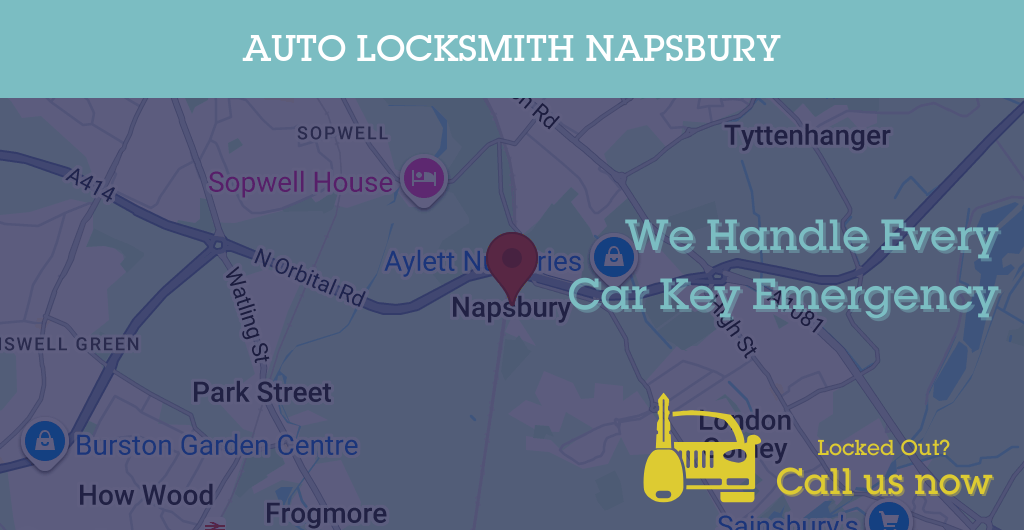 Auto Locksmith Services in Napsbury - AL postcode