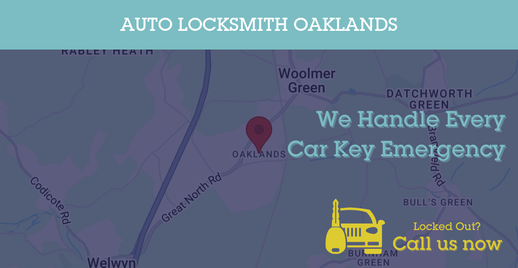 Auto Locksmith Services in Oaklands - AL postcode