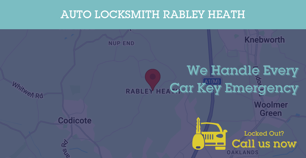 Auto Locksmith Services in Rabley Heath - AL postcode