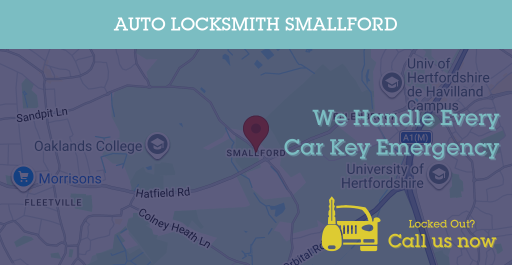 Auto Locksmith Services in Smallford - AL postcode