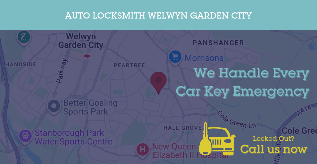 Auto Locksmith Services in Welwyn Garden City - AL postcode