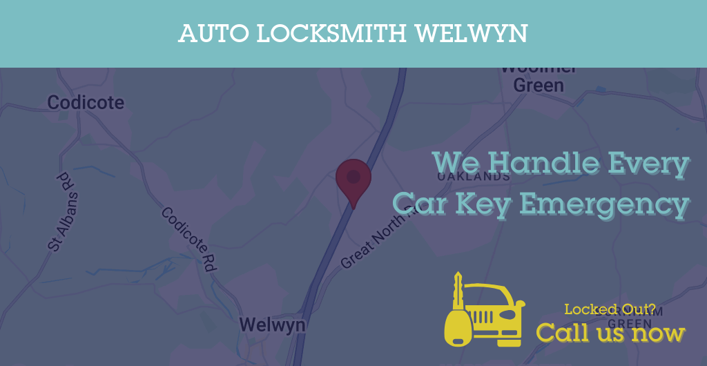 Auto Locksmith Services in Welwyn - AL postcode