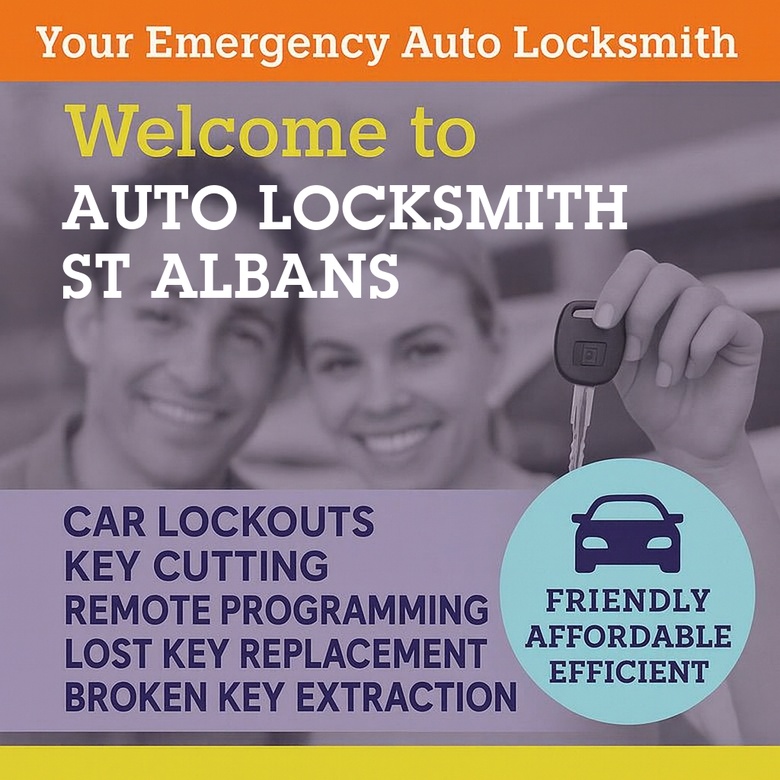 Emergency Auto Locksmith St Albans
